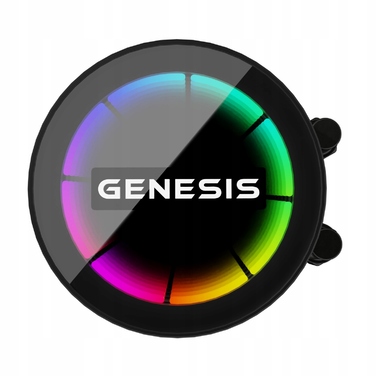 Система водяного охолодження GENESIS Hydria 360 ARGB, чорна