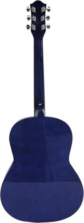 Акустична гітара Martin Smith з комплектом: струни, медіатори та ремінь - синього кольору