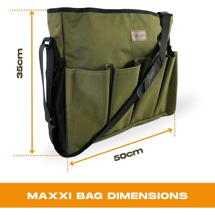 Сумка для дресирування собак Dog & Field Maxxi Schnullertasche - містка, з регульованим ременем, для гончих собак, аксесуари для полювання, 50 x 35 x 10 см, оливковий колір