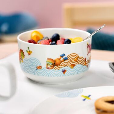 Дитячий столовий прилад Villeroy & Boch Kinderbesteck, набір - 4 шт (миска, кольоровий)