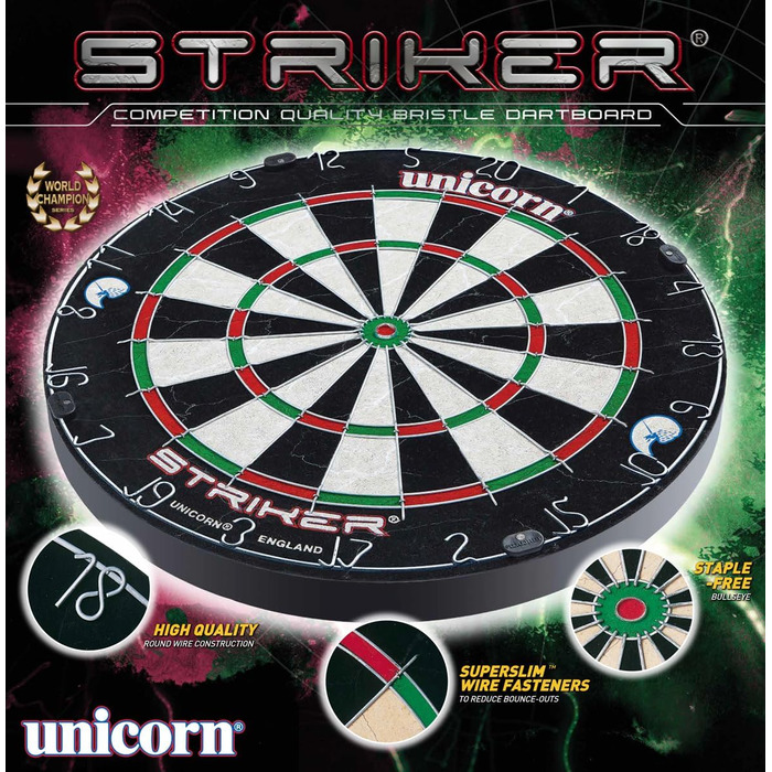 Unicorn Einhorn Stürmer Dartscheibe Tournament Board