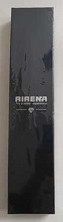 Ніж Santoku AIRENA 7 дюймів - Японський стиль, високоякісна сталь X50CrMov15, повний хвостовик, ергономічна ручка, подарункова коробка