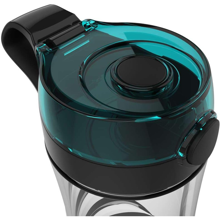 Cecotec EasyGo Portable Single Blender - Power Titanium 300 | Ice Crushing, 350W, 4 Titanium-Coated Blades, 2 Cooling Tubes, 2 Bottles, 2 Lids