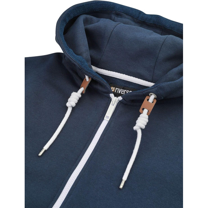 Чоловіча толстовка-худі на блискавці riverso Regular Fit з капюшоном, різні кольори та розміри (S-5XL)