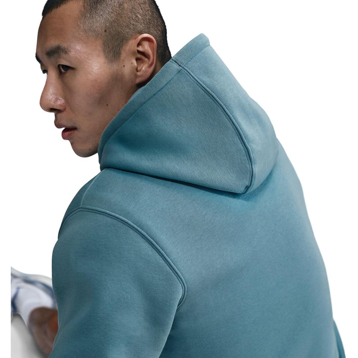 Чоловіче худі Nike Sportswear Club Fleece BV2654, колір Denim Turq/White, розмір 3XL