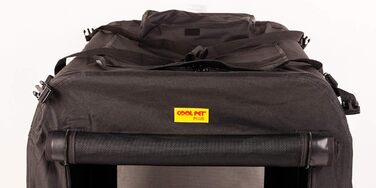 Кія для собак, вольєр для собак, переноска для собак, клітка для собак, бокс для собак 122x79x99 см (чорний)