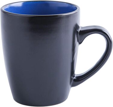 Набір посуду Stone Lain Albie Steinzeug 16 шт. (32 шт. на 8 осіб) – сучасний сервіз, рожевий, синій, чорний