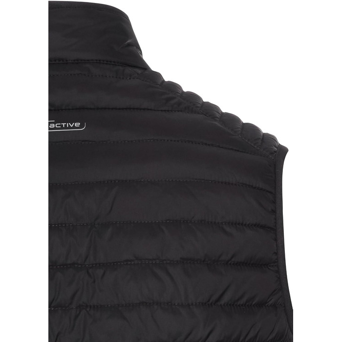 Жилет чоловічий Camel Active легкий, степний, з переробленого поліаміду (52, чорний)