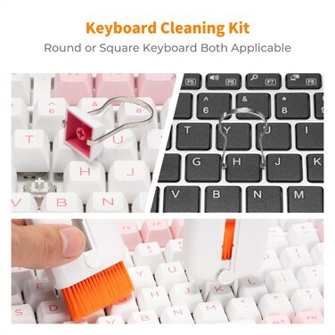 Набір для чищення електроніки K&F CONCEPT 25 в 1: AirPods, клавіатури, ноутбуки, навушники, телефони, камери