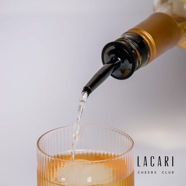 Cocktail Set | Boston Shaker Premium Bartender Set 17-Piece in Black | Lacari ORIGINAL Cocktail Shaker made of Stainless Steel | Shaker, Jigger, Pourer, Strainer, Muddler, Tongs, and more | Cocktail Accessories