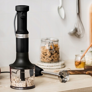 Міксер KitchenAid з аксесуарами, матовий чорний