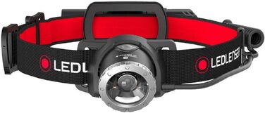 Налобний ліхтар Ledlenser чорний + ліхтарик P7R Core, комплект