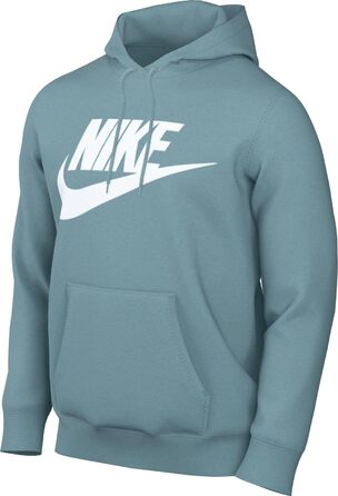 Чоловіче худі Nike Sportswear Club Fleece BV2654, колір Denim Turq/White, розмір 3XL