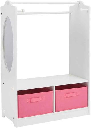 Liberty House Toys Dress with Storage, Wood, White