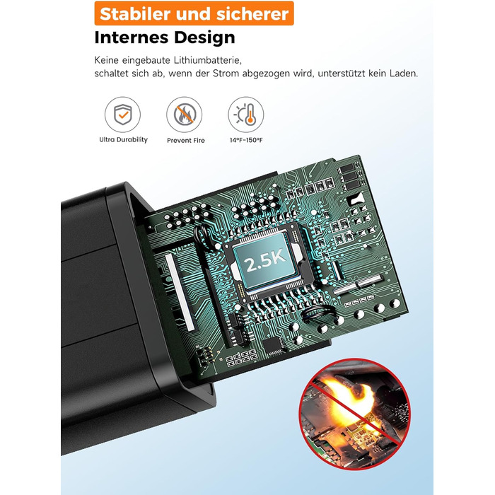 Автомобільний відеореєстратор E-YEEGER 2.5K 1440P з WiFi, IPS екраном 1.47