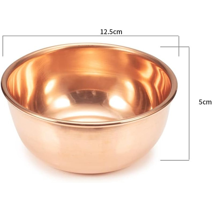 YINOX handcrafted copper bowls from the ancient East can be used to serve salads or desserts. Enjoy the special touch of dining with artistic tableware.