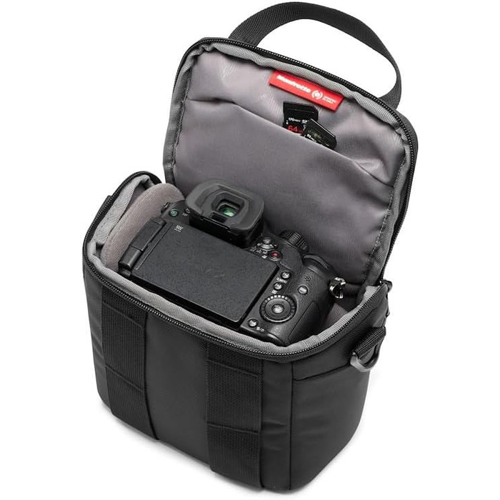 Сумка Manfrotto Advanced Shoulder Bag M III для дзеркальної та бездзеркальної камери з об'єктивом + дощовик