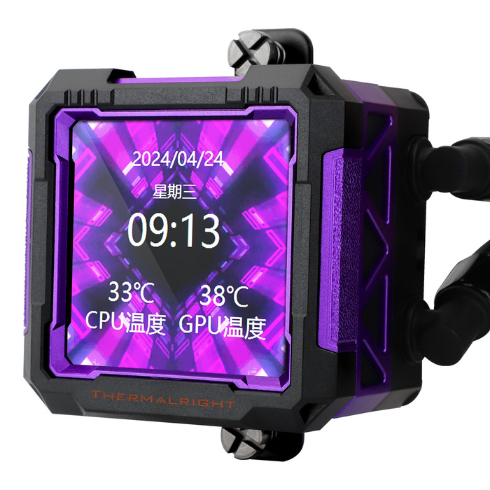 Рідинне охолодження Thermalright Frozen Warframe Pro 360 Black ARGB LCD
