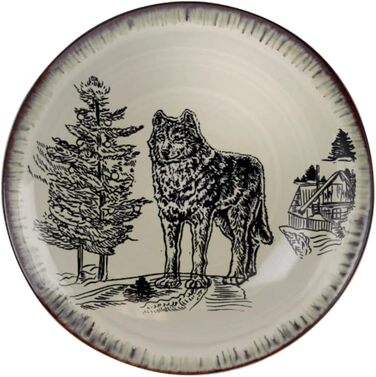 Набір посуду Elama Rundes з 16 предметів, кераміка, ошатний дизайн, океановий блакитно-зелений та зелений, з елементами теплого таупового та коричневого кольорів