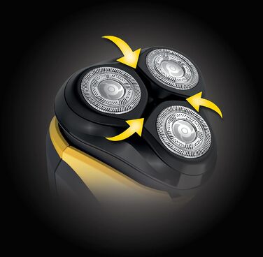 Електричний гоління Remington PR1855 EU: ротаційний апарат для гоління (на мокро та сухо), з тримером, для 3-денної щетини