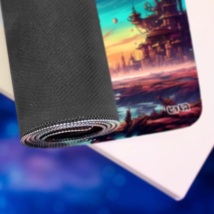 Tilt Premium XXL килимок для миші геймерський 1000x500x4mm | Нековзний, вологостійкий, 30x30 см | Cosmic Discoveries