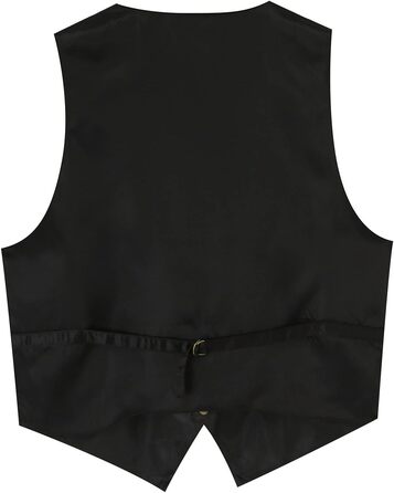 Чоловічий жилет з замші, вінтажний вестерн, ковбойський стиль, чорний, розмір L