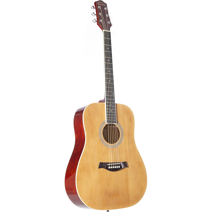 Акустична гітара Red Hill D-1-CE Dreadnought з Cutaway та верху з липи, електроакустична гітара з підсилювачем