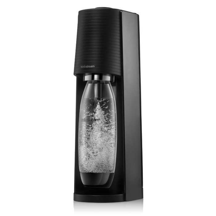 Сифонізатор SodaStream Terra, чорний, 2 пляшки + книга рецептів