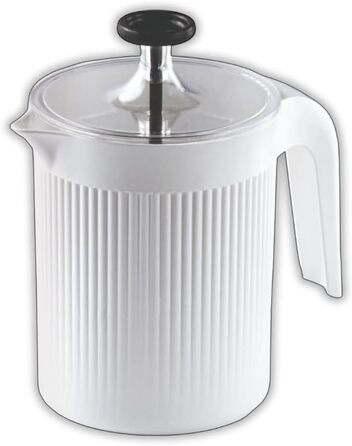 Ручний спінювач молока Snips Cremix для капучіно, білий, 0.5 л, Made in Italy