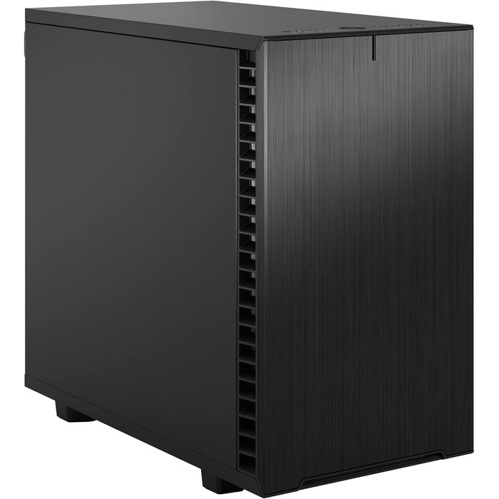 Корпус для ПК Fractal Design Define 7 Nano Black - Mini ITX, тиха система, скло, чорний