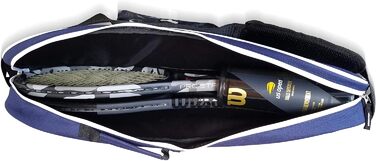 Сумка для тенісу Wilson Advantage Limited Edition Marineblau/Weiß на 2 ракетки