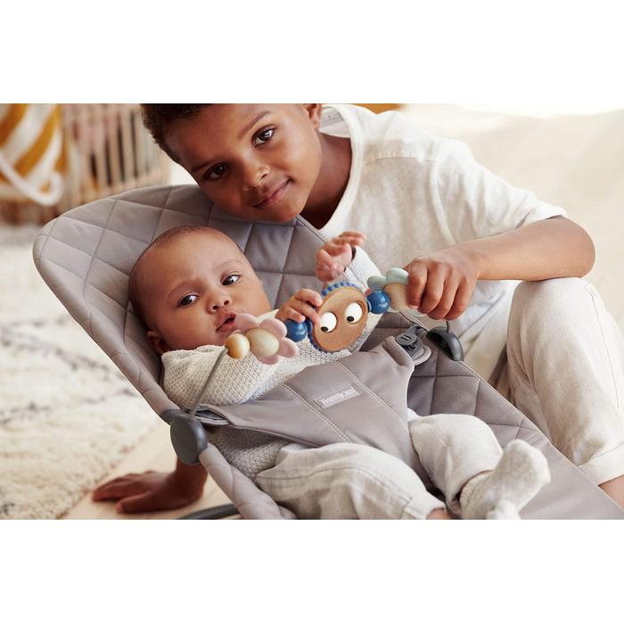 Іграшка для шезлонга BabyBjörn, Веселі очі, пастельні кольори