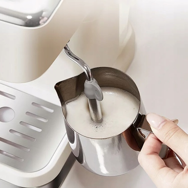 Автоматична кавомашина Bedee, тиск, 1050 Вт, біла