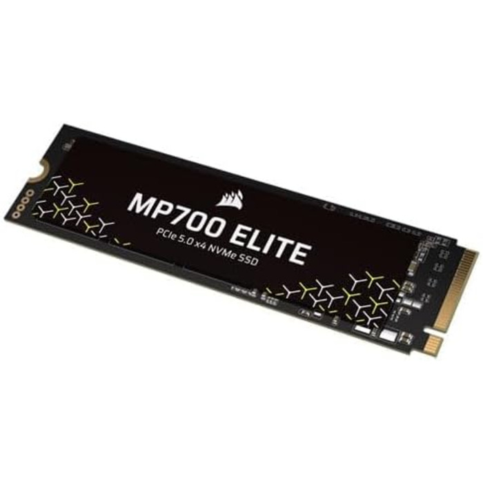 SSD Corsair MP700 Elite 2TB PCIe 5.0 NVMe M.2 – Швидкість до 10000 МБ/с, без радіатора