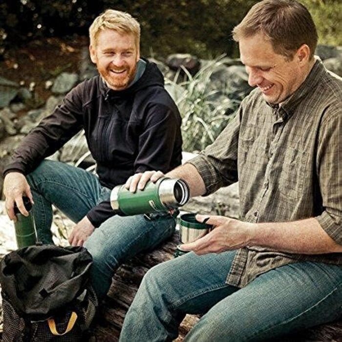 Термоконтейнер Stanley Classic Legendary 709 мл, нержавіюча сталь, зелений, BPA-Free, 15 год, для їжі