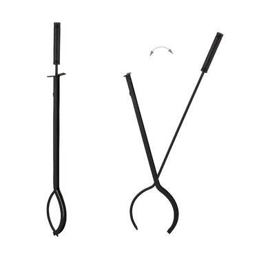 Relaxdays 5-Piece Fireplace Set