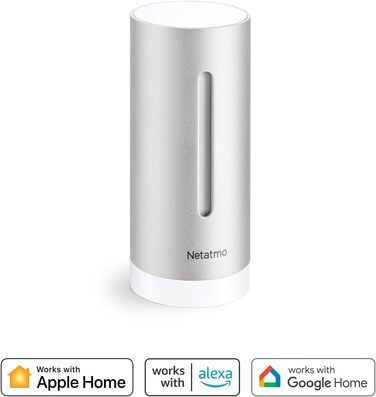 Netatmo Additional Smart Indoor Module for Weather Station, Silver - Netatmo, NIM01-WW No additional batteries