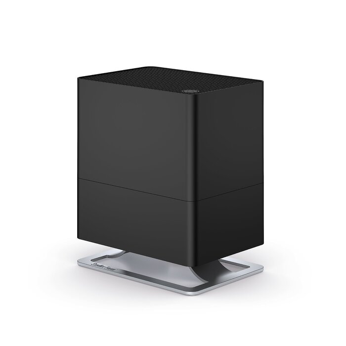 Зволожувач повітря Stadler Form Oskar little, чорний - енергозберігаючий, для кімнат до 30 м², тихий, з автовимкненням та регульованими LED