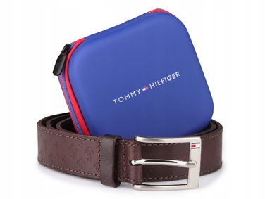 Чоловічий ремінь Tommy Jeans коричневого кольору