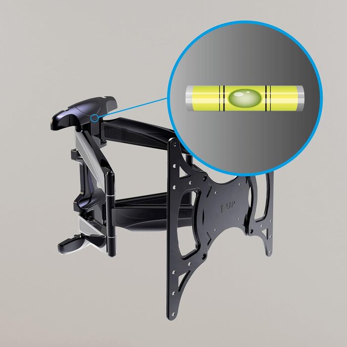 Кронштейн для телевізора TechniSat TECHNIMOUNT Flex Easy, поворотний настінний тримач з рухомим плечем, навантаження до 25 кг