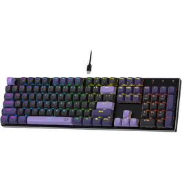 Redragon K556 HE Rapid Trigger - Механічна ігрова клавіатура з магнітними перемикачами, 104 клавіші, US-розкладка