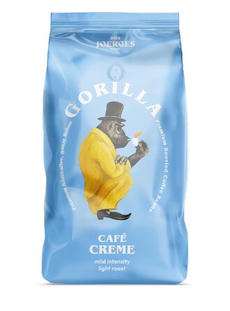 Кава в зернах Joerges Gorilla Café Creme, класична, 1 кг (набір 2 упаковки)