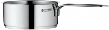 Каструля WMF Mini Stielkasserolle 12 см, 0,7 л, з нержавіючої сталі Cromargan, без кришки, для невеликих порцій, сумісна з індукцією, компактна, для одного користувача