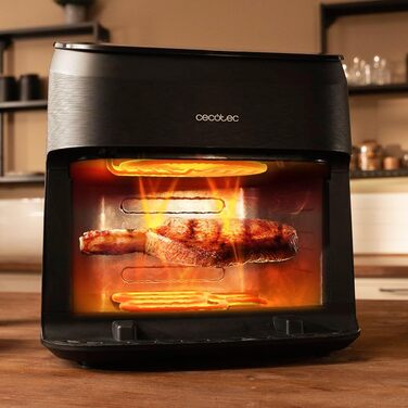 Фритюрниця Cecotec CecoFry Advance Double 9 л: цифрова, без олії, з подвійними кошиками та технологією PerfectCook