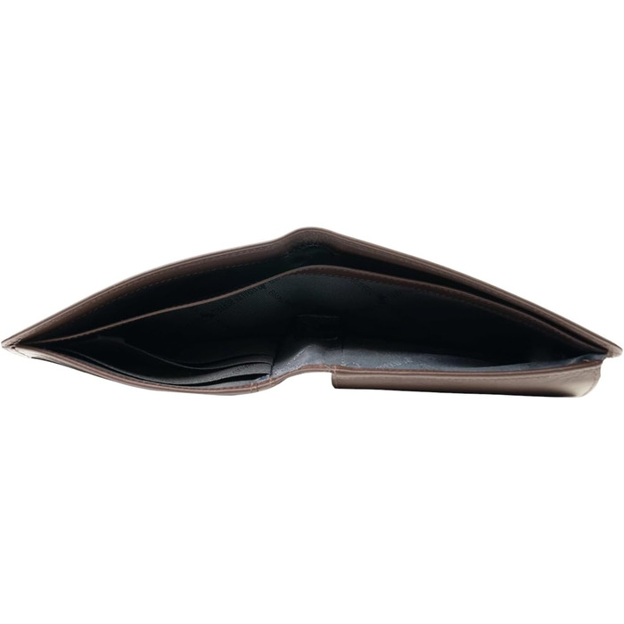 BRAUN BÜFFEL - Men's Wallet made from genuine cowhide Golf 2.0 - Slim card and cash holder with 4+3 card slots - Timeless classic wallet with coin pocket - Elegant Brown