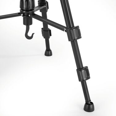 Триподальний штатив для камери та смартфона Hama Action 153 3D, регульована висота 60-153 см, 3-позиційна головка, чорний