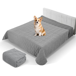 Водонепроникний плед для собак Pick for Life: захист дивану та ліжка. Плед для тварин, 97 x 190 см, придатний для прання. Підходить для собак та котів.