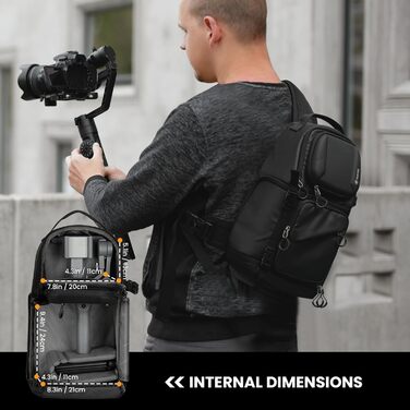 Чохол для камери TARION: водонепроникний, для DSLR/SLR, з дощем.іком, чорний