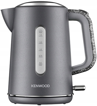 Електричний чайник Kenwood ZJP04, 2200 Вт, 1,7 л, сріблястий/сірий