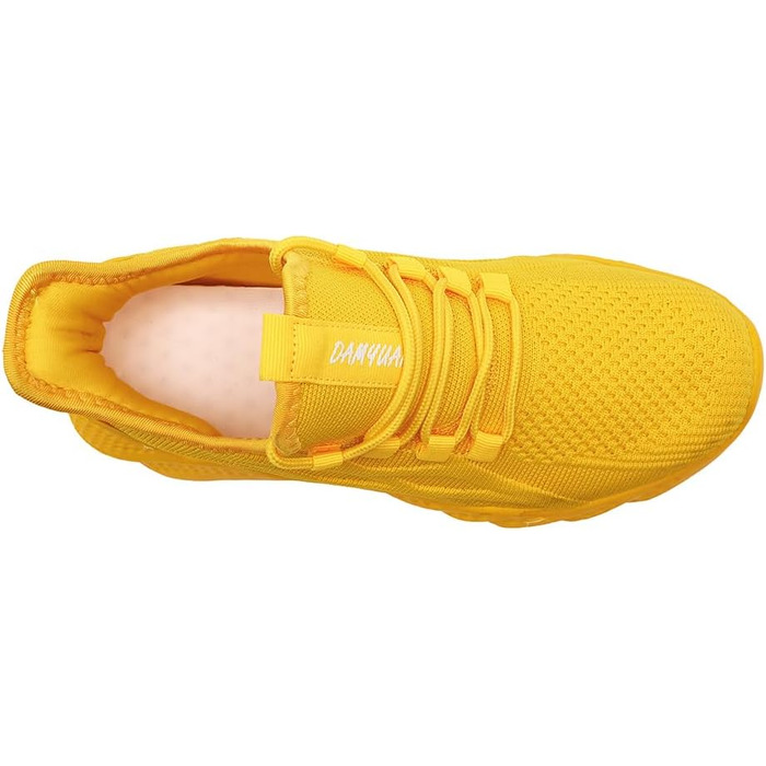 Жіночі кросівки для ходьби, бігу та трекінгу - EGMPDA, жовті, розмір 38 EU